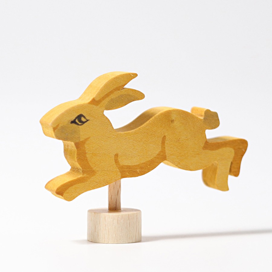 Easter | Grimm’s Wooden Toys Easter Grimm'S Rabbit Jumping Decoration