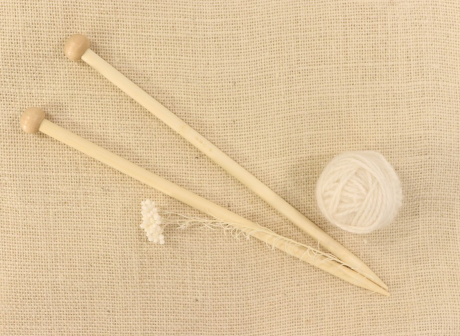 Wool & Handcraft | Heyda Wool & Handcraft Knitting Needles Bamboo 8Mm, 24Cm Long