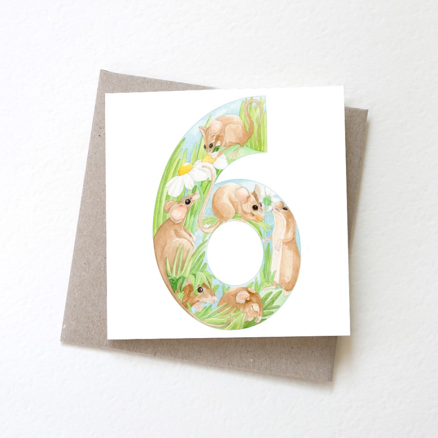 Greeting Cards | Two in a Tree Greeting Cards Birthday Card 6 Mice